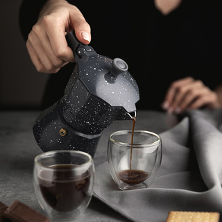 Kawiarka aluminiowa do espresso Florina Lava na 3 filiżanki