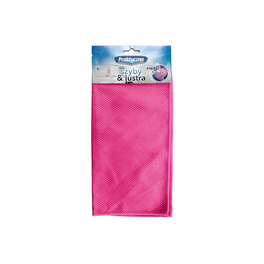Ścierki z mikrofibry praktyczna do pow. szkl. i luster 3 szt.