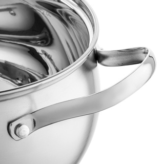 Komplet garnków nierdzewnych Florina Miron 8 elementów