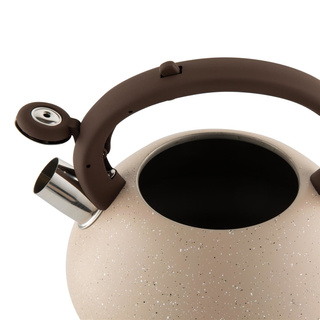 Czajnik nierdzewny na indukcję i gaz Florina Lava 2,5 l beżowy