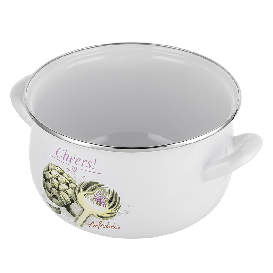 Garnek emaliowany Emalia Polska Pleszew Arti 22 cm 4,7 l