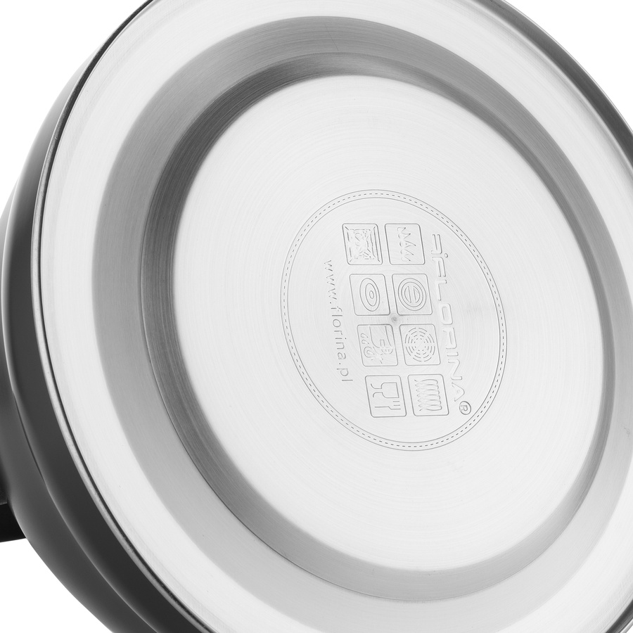 Czajnik nierdzewny Florina Jacob 2,5 l czarny