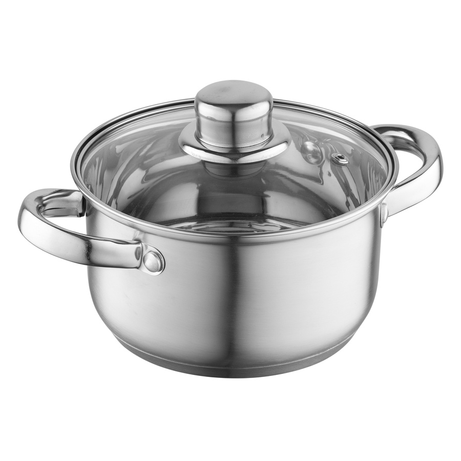 Komplet garnków nierdzewnych Florina Harry 8 elementów