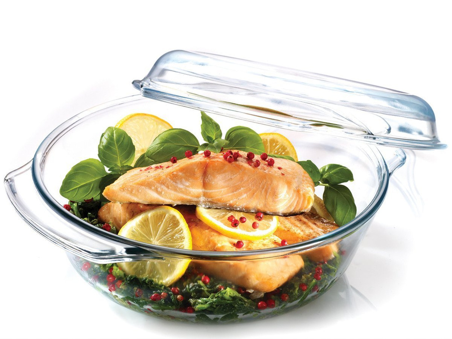 Naczynie żaroodporne Termisil okrągłe 2,4 l