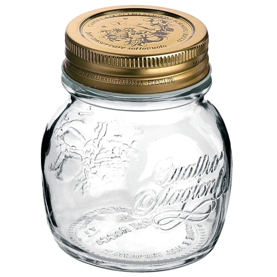 Zestaw słoików Bormioli Rocco Quattro Stagioni 250 ml; 1 l