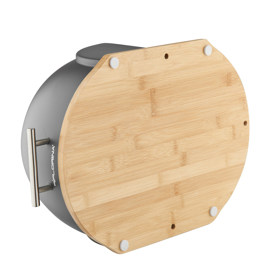 Chlebak Florina Capri Helmet szary 37 x 26 x 22 cm