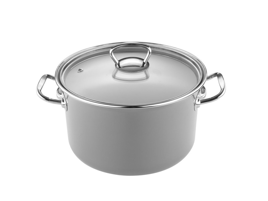 Zestaw garnków emaliowanych Primario 16/18/20/22cm Emalia Pleszew