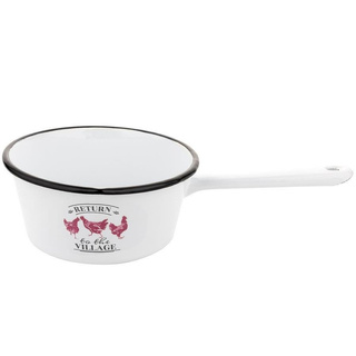 Rondel Emaliowany Emalia Polska Pleszew Village skośny 16 cm 1,2 l