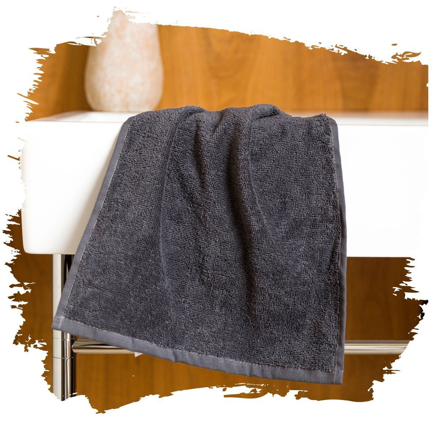 Zestaw Komplet Ręczniki Miss Lucy 3el. grafitowy