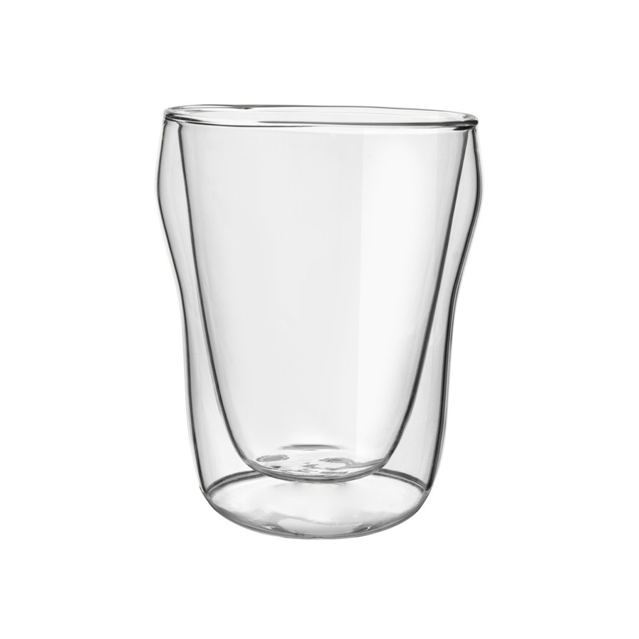 Komplet do napojów zaparzacz i 2 szklanki termiczne double wall Malachit 1000 ml; 2x300 ml