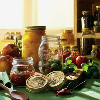 Zestaw słoików Bormioli Rocco Quattro Stagioni 250 ml; 1 l