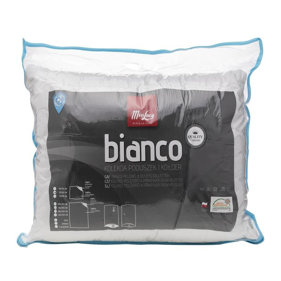 Poduszka Miss Lucy Bianco 40 x 40 cm