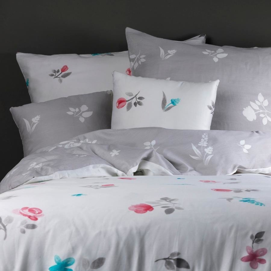 Pościel Miss Lucy Giardino satyna 160 x 200 cm i 2 x 70 x 80 cm Bell Mazzo