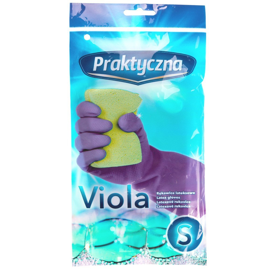 Rękawice lateksowe Viola - Praktyczna - S