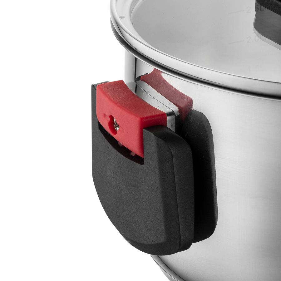 Komplet garnków nierdzewnych Florina Space by Mateusz Gessler 6 elementów