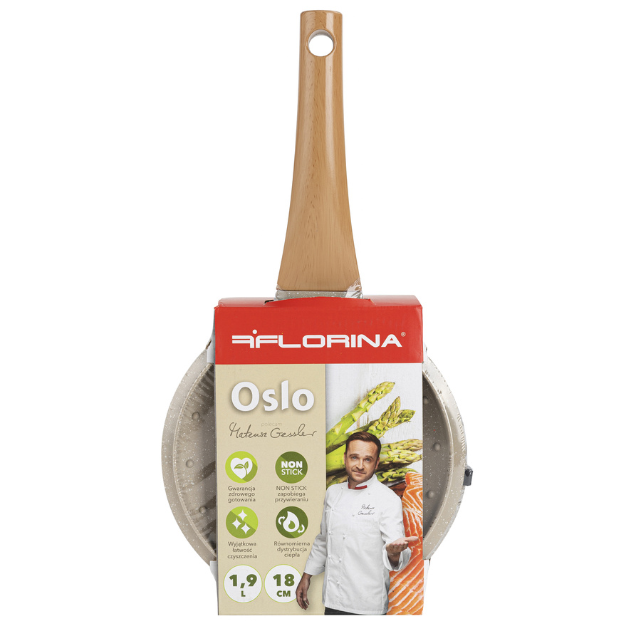 Rondel aluminiowy Florina Oslo 18 cm 1,9 l