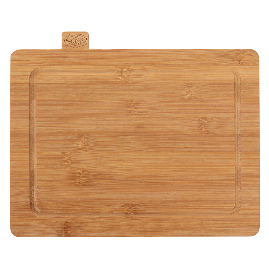 Zestaw 4 desek kuchennych bambusowych ze stojakiem Florina Chef