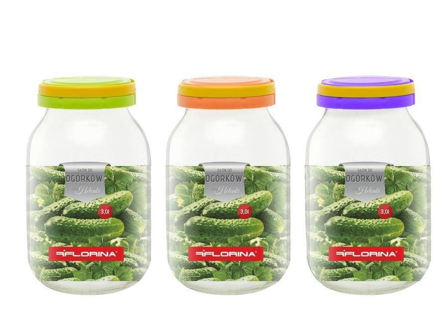 Słoik do ogórków 3,0 l Florina