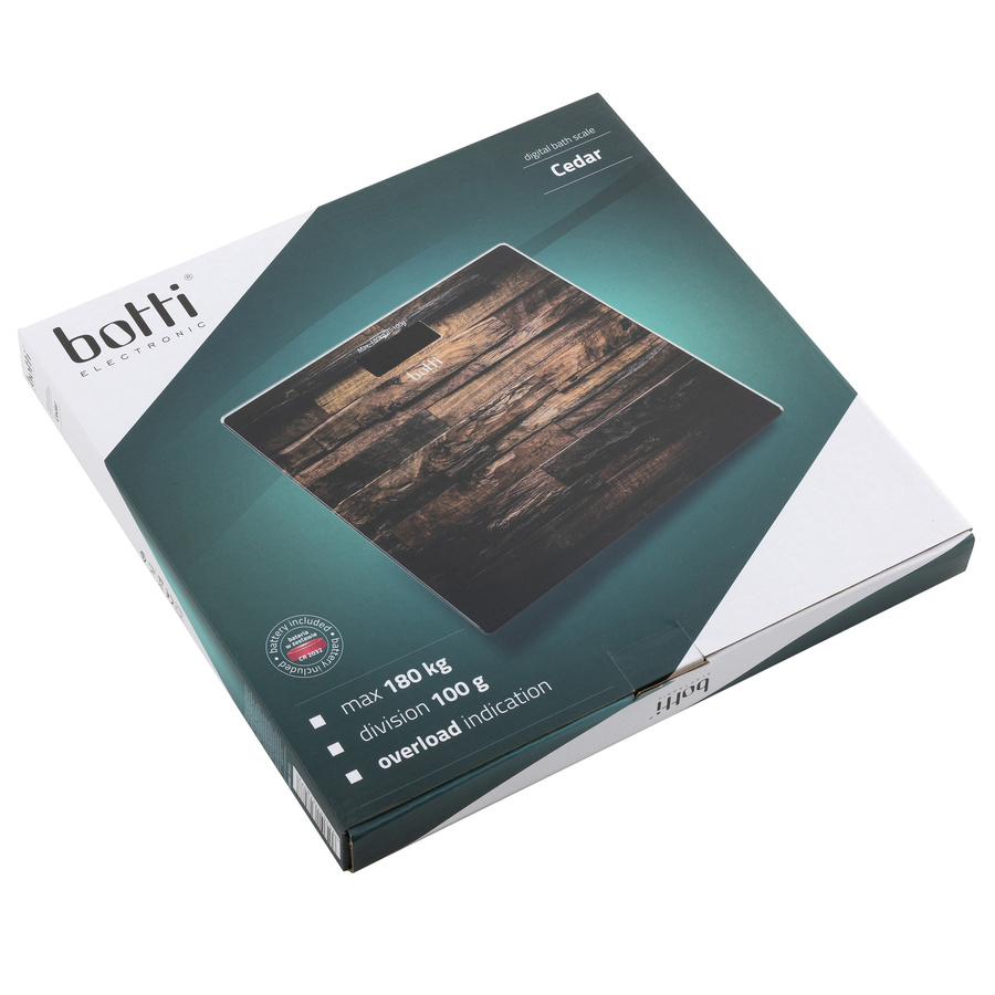 Waga łazienkowa elektroniczna Botti Cedar