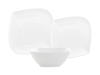 Talerze Florina Moss komplet 18 elementów / 6 osób