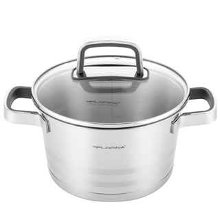 Garnek nierdzewny Florina Smart z silikonem 18 cm