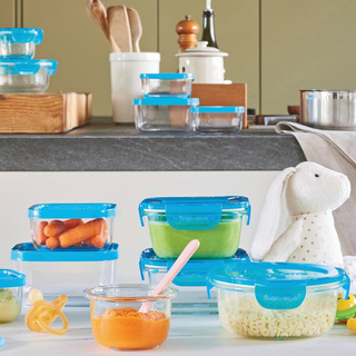 Pojemnik do żywności Bormioli Rocco Frigoverre Basic System 10 x 7 cm