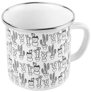 Kubek emaliowany Emalia Polska Pleszew Cactus 9 cm 0,55 l