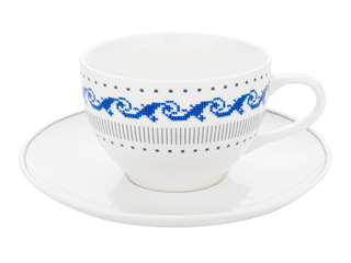 Filiżanka ze spodkiem Verry Merry 240 ml Florina