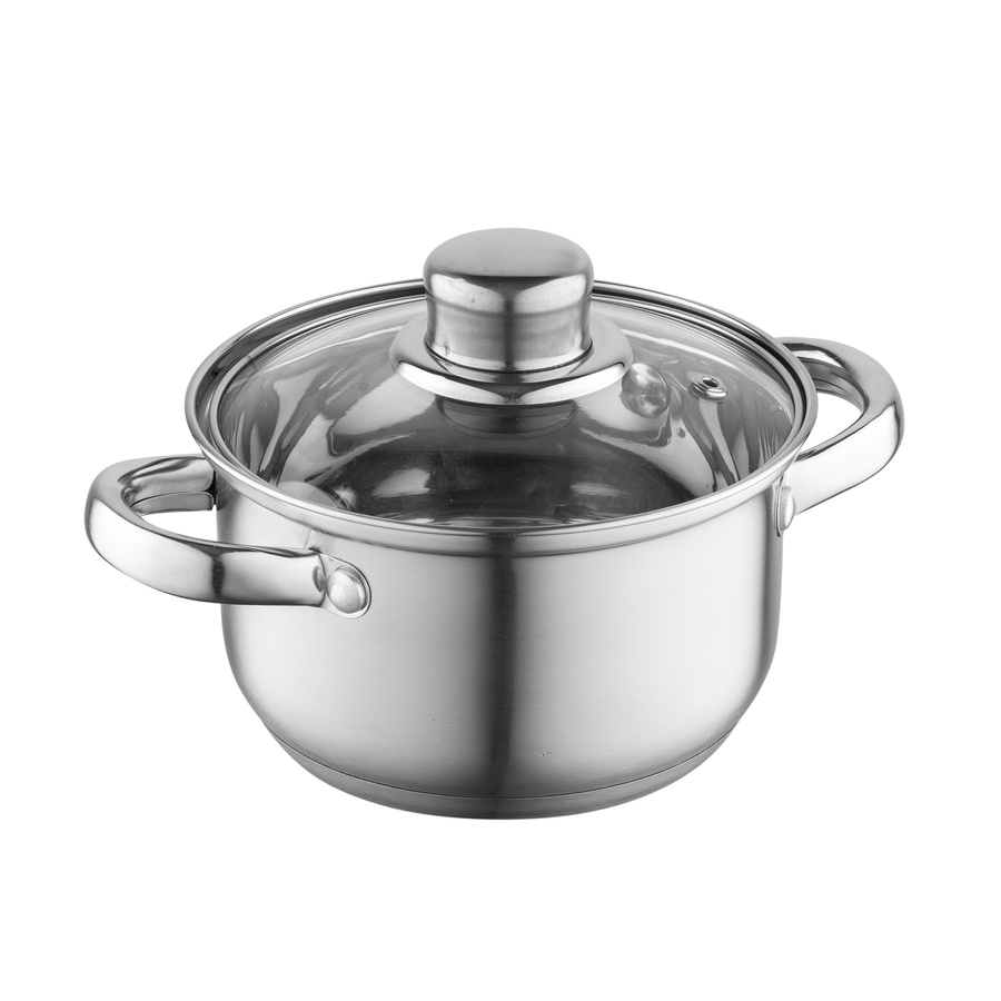 Komplet garnków nierdzewnych Florina Harry 8 elementów