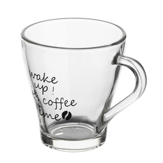 Kubek szklany Florina Wake Up 250 ml