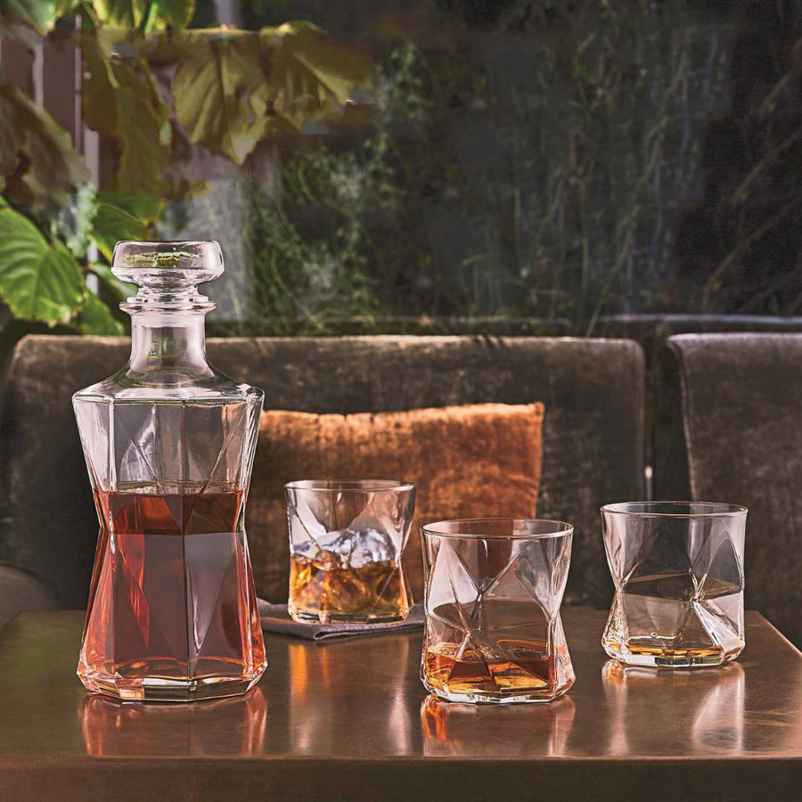 Zestaw do whisky Bormioli Rocco Cassiopea 7-elementowy