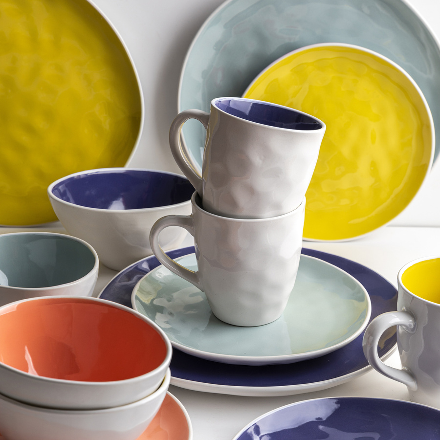 Talerz deserowy Arancini Light Green 20,5cn