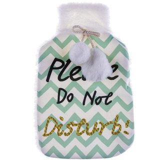 Termofor w pokrowcu z ciepłego polaru Florina 2 l 35,5 x 18,5 cm