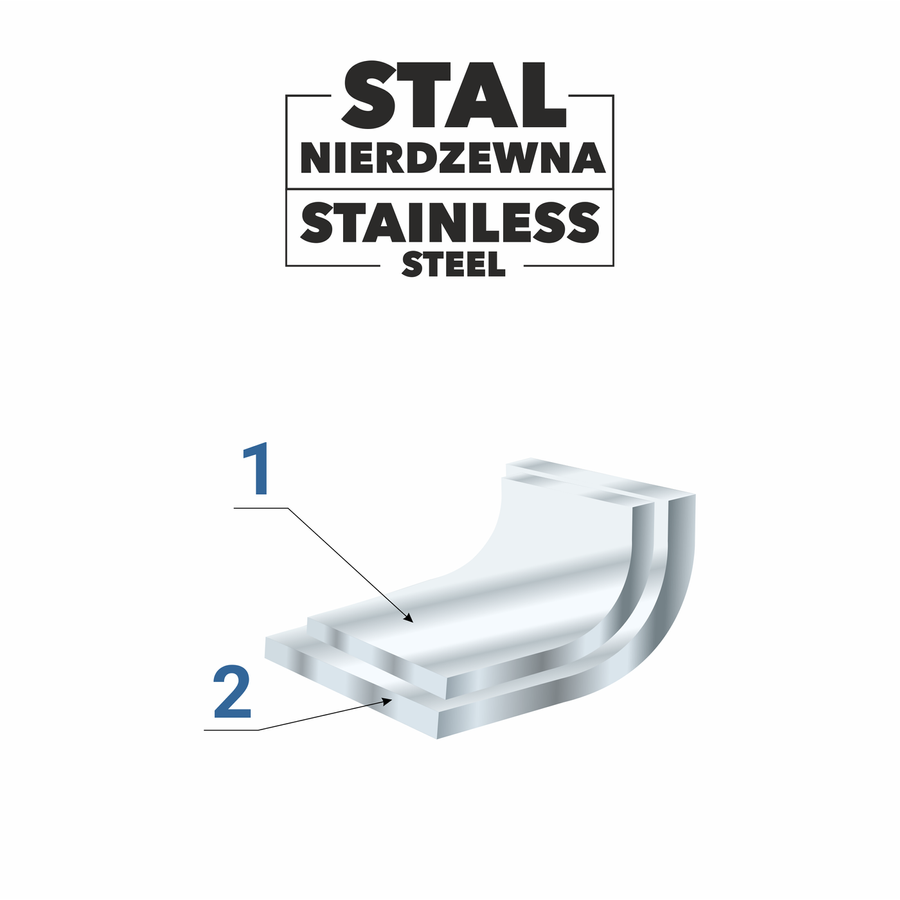 Garnek nierdzewny Florina Oliver by Mateusz Gessler 14 cm 1,3 l