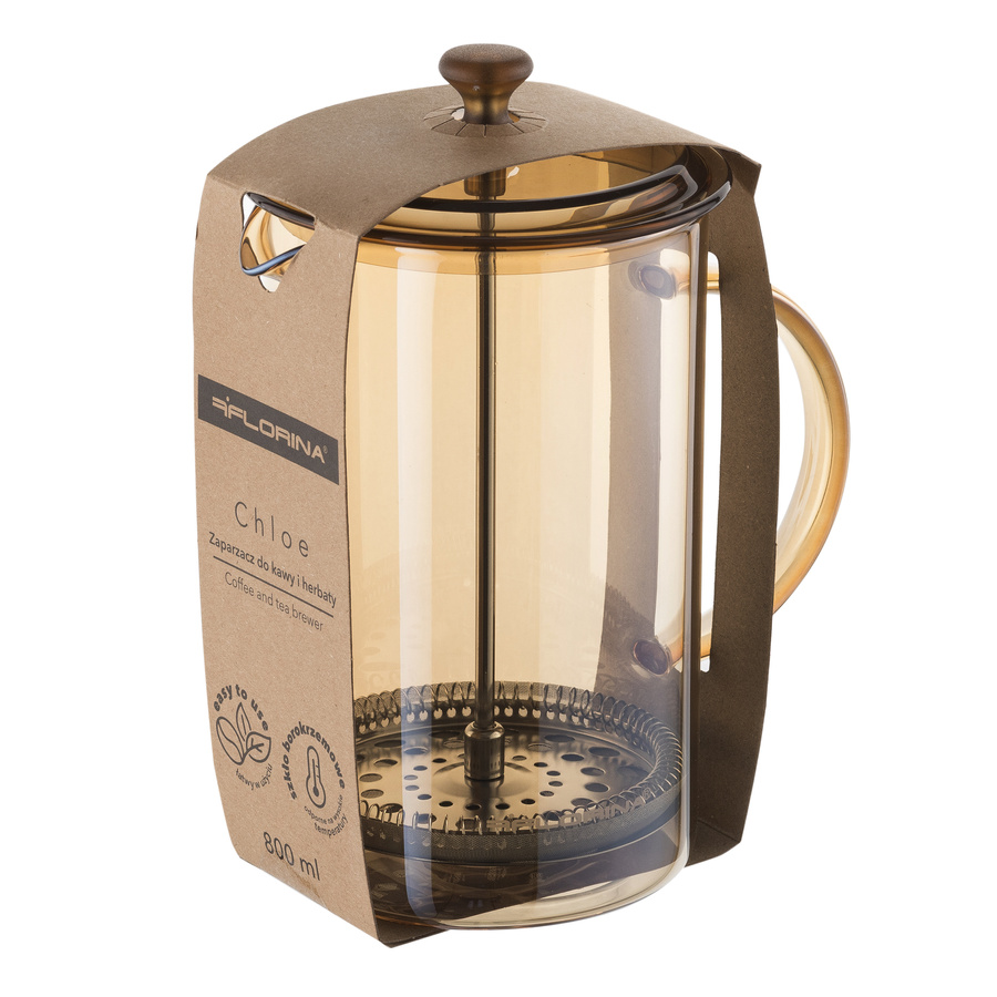 Zaparzacz do kawy i herbaty Chloe Brown 800 ml