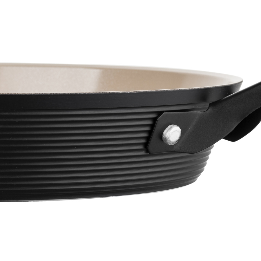 Patelnia aluminiowa Carina Black 28 cm