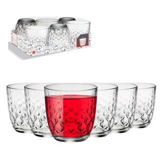 Szklanki do soków Bormioli Rocco Glit 300 ml 6 sztuk