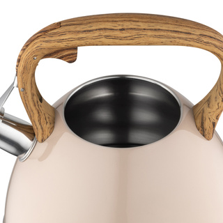 Czajnik nierdzewny Florina Frank 2,5 l, brązowy