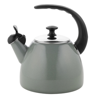 Czajnik emaliowany Florina Aperto zielono-szary 2,2 l