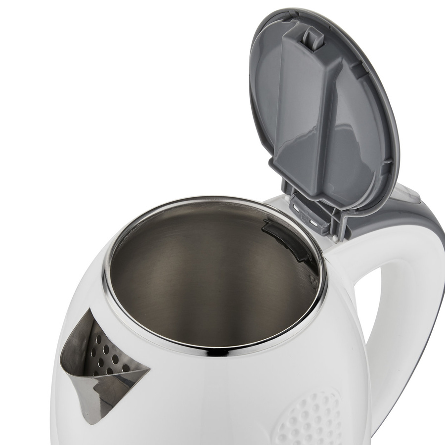 Czajnik elektryczny Botti Electronic Jacob biały 2200W, 1,7l