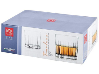 Szklanki RCR Timeless do whisky 360 ml 6 szt.
