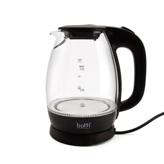 Czajnik elektryczny Botti Willy szklany 1,7 l czarny