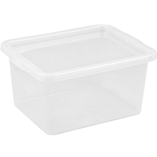 Zestaw 4 pojemników z pokrywą Basic 48l