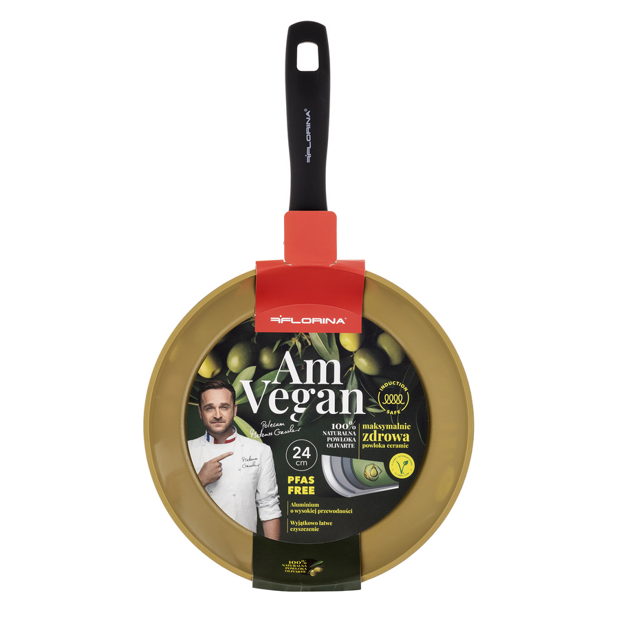 Patelnia aluminiowa Florina AmVegan 24 cm by Mateusz Gessler