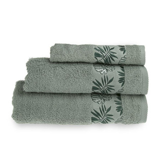 Komplet ręczników Miss Lucy Selva 3-elementowy jasna zieleń