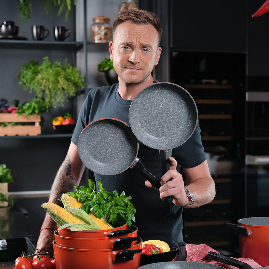 Patelnia aluminiowa Florina Chili by Mateusz Gessler 22 cm