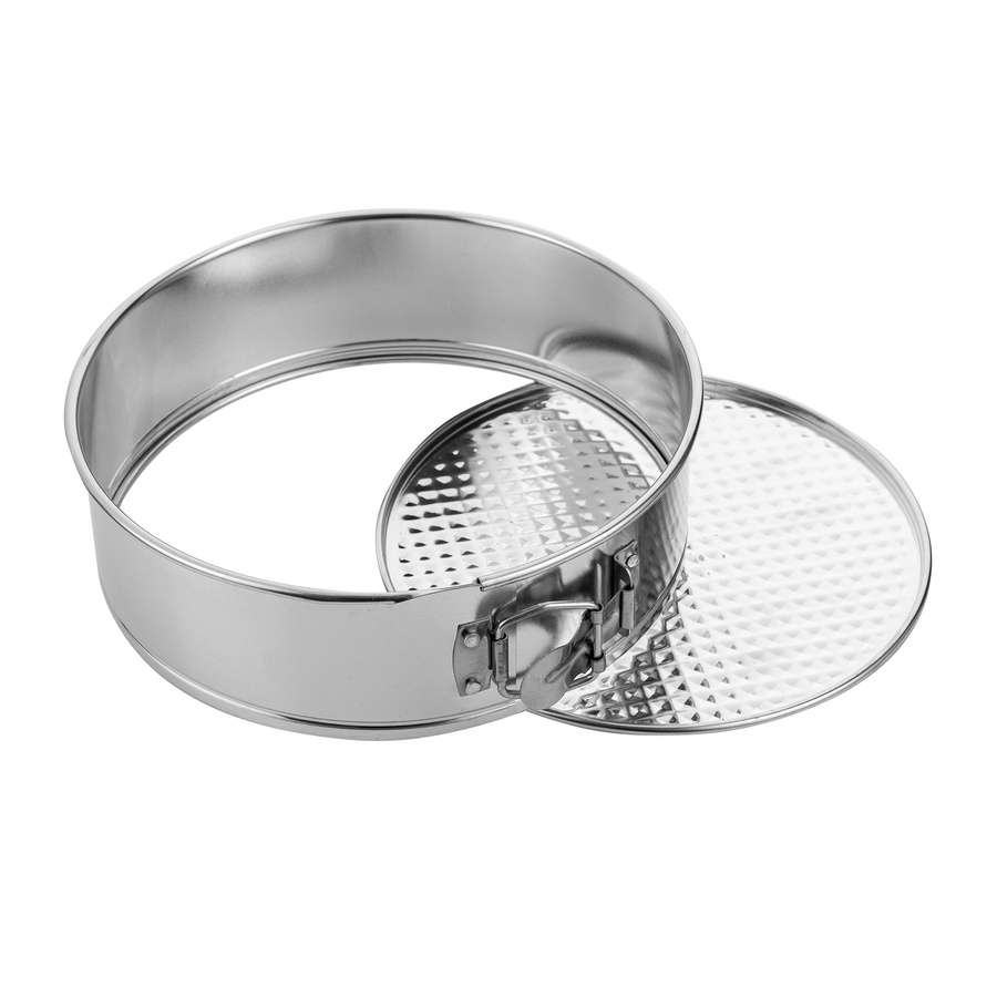 Tortownica ocynowana z fakturowanym dnem 28 cm