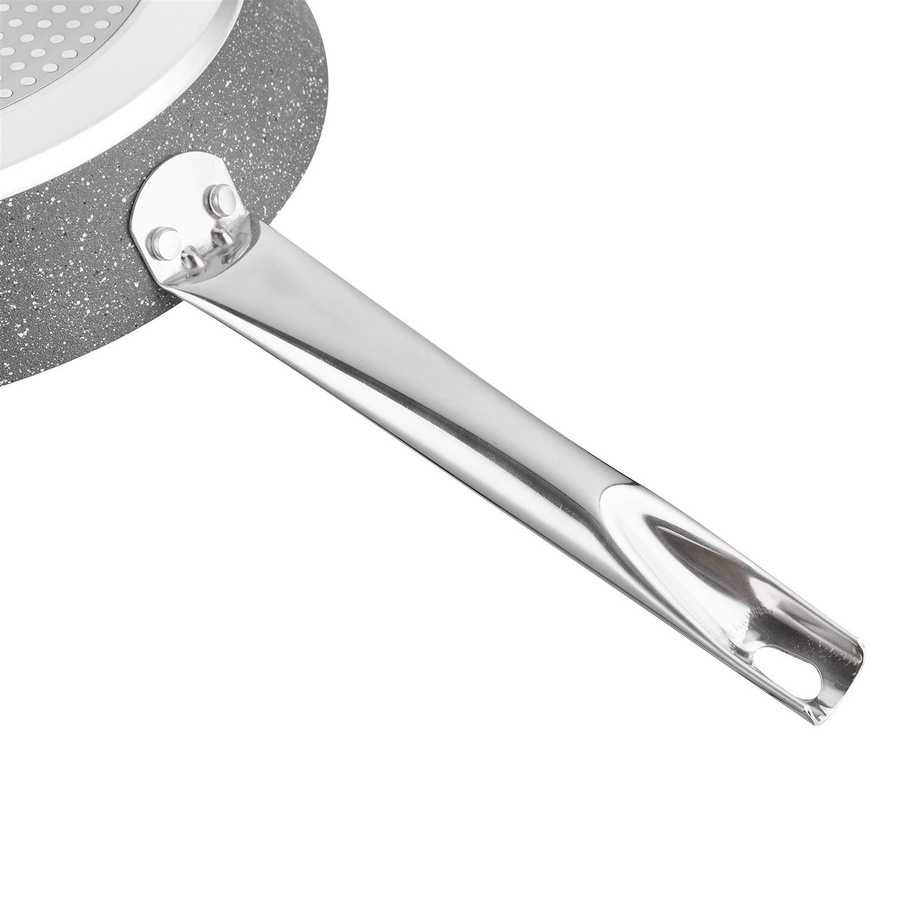 Zestaw patelnia aluminiowa Florina Onyx 28 cm + Łopatka perforowana Florina Lava