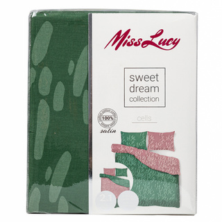 Komplet pościeli Miss Lucy Sweet Dream Cells 220x200 cm 2x70x80 cm