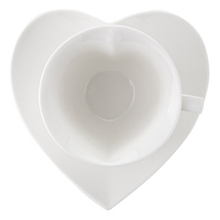 Filiżanki ze spodkiem Florina Amore kpl 2/4